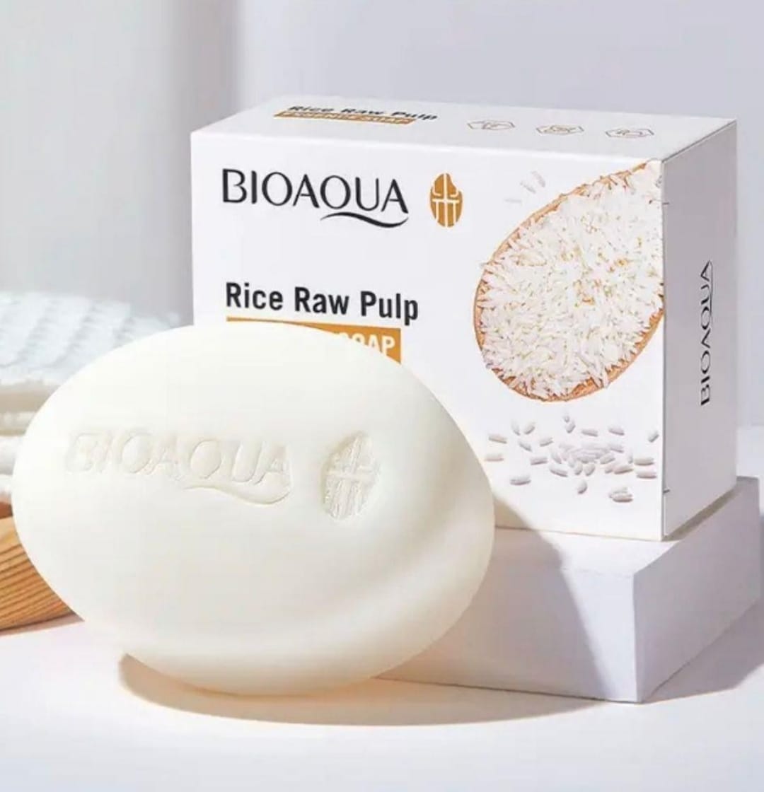 JABÓN EN BARRA FACIAL CON EXTRACTO DE ARROZ-BIOAQUA