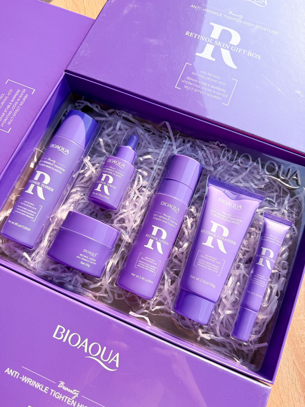 KIT FACIAL  RETINOL ANTIENVEJECIMIENTO DE BIOAQUA