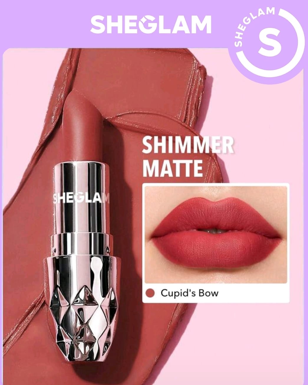 LABIAL SHIMMER MATTE SHEGLAM