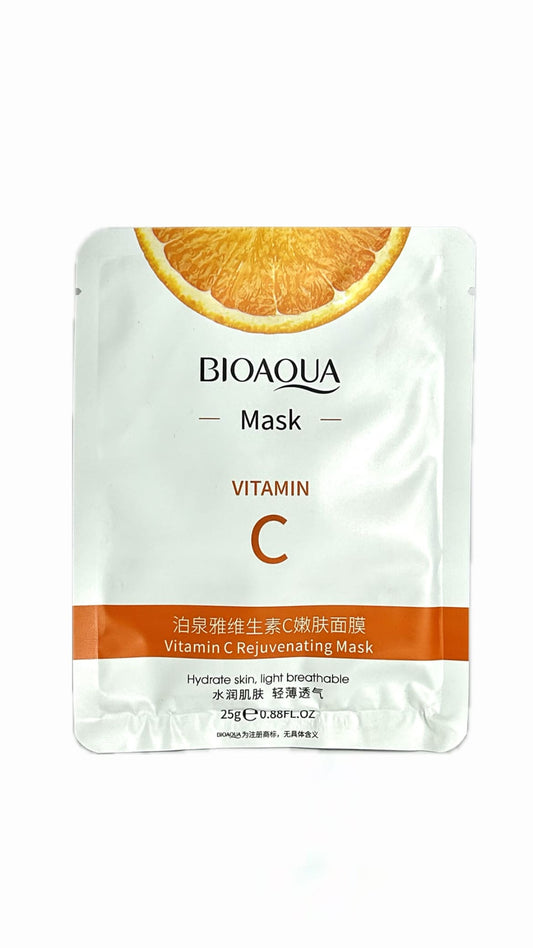 MASCARILLA EN VELO VITAMINA C