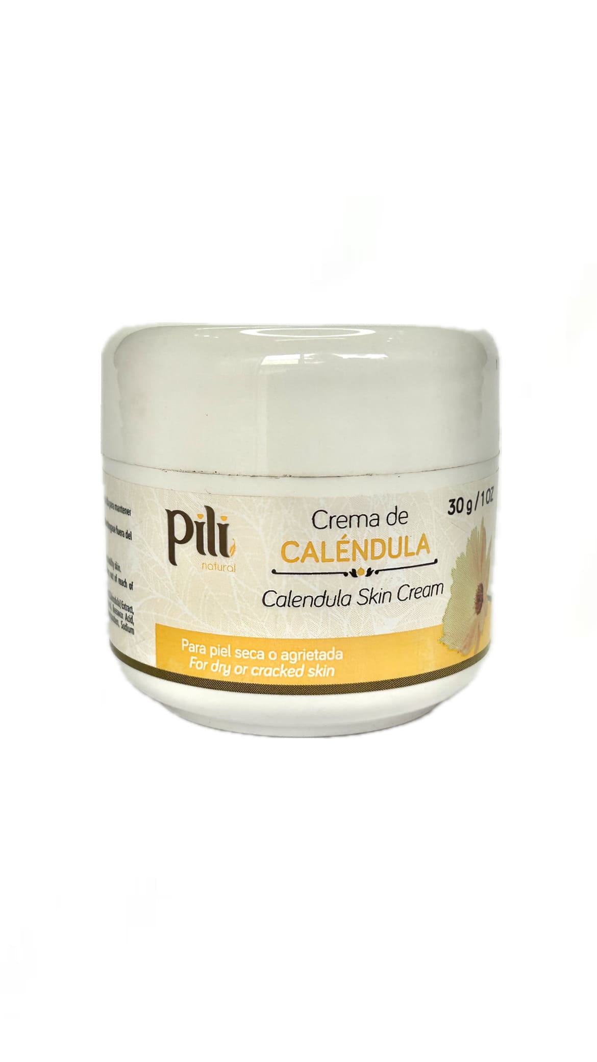 CREMA DE CALENDULA PILI - Humectante para piel seca ol agrietada