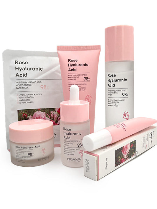 KIT/ COMBO x 6 DE ROSAS Y ACIDO HIALURONICO - BIOAQUA